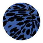 Blue Leopard Print Basketball