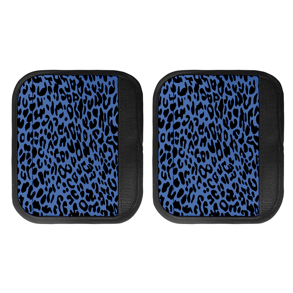 Blue Leopard Print Handle Covers