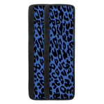 Blue Leopard Print Refrigerator Handle Covers