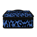 Blue Leopard Print Small Lunch Bag