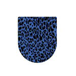 Blue Leopard Print Toilet Lid Cover