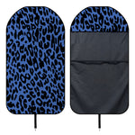 Blue Leopard Print Waterproof Car Seat Cover