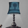 Blue Libra Zodiac Sign Print Bell Lamp Shade