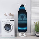 Blue Libra Zodiac Sign Print Ironing Board Cover