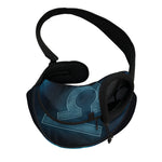 Blue Libra Zodiac Sign Print Pet Sling Carrier
