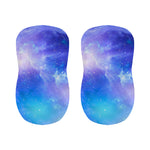 Blue Light Nebula Galaxy Space Print Bar Stool Covers