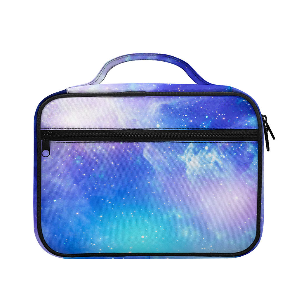 Blue Light Nebula Galaxy Space Print Briefcase Bible Bag