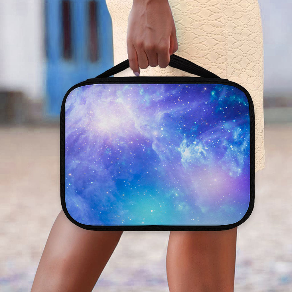 Blue Light Nebula Galaxy Space Print Classic Bible Case