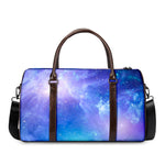 Blue Light Nebula Galaxy Space Print Duffle Bag