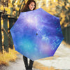 Blue Light Nebula Galaxy Space Print Foldable Umbrella