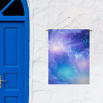 Blue Light Nebula Galaxy Space Print Garden Flag