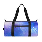 Blue Light Nebula Galaxy Space Print Gym Bag