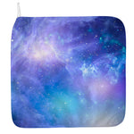Blue Light Nebula Galaxy Space Print Hand Towel