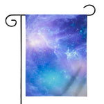 Blue Light Nebula Galaxy Space Print House Flag
