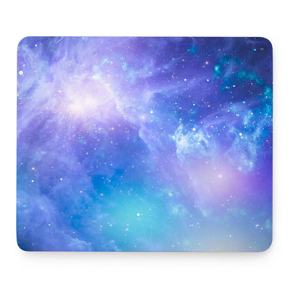 Blue Light Nebula Galaxy Space Print Mouse Pad