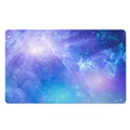 Blue Light Nebula Galaxy Space Print Polyester Doormat