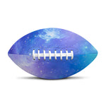 Blue Light Nebula Galaxy Space Print Rugby Ball