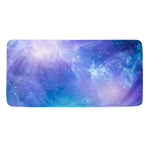 Blue Light Nebula Galaxy Space Print Towel