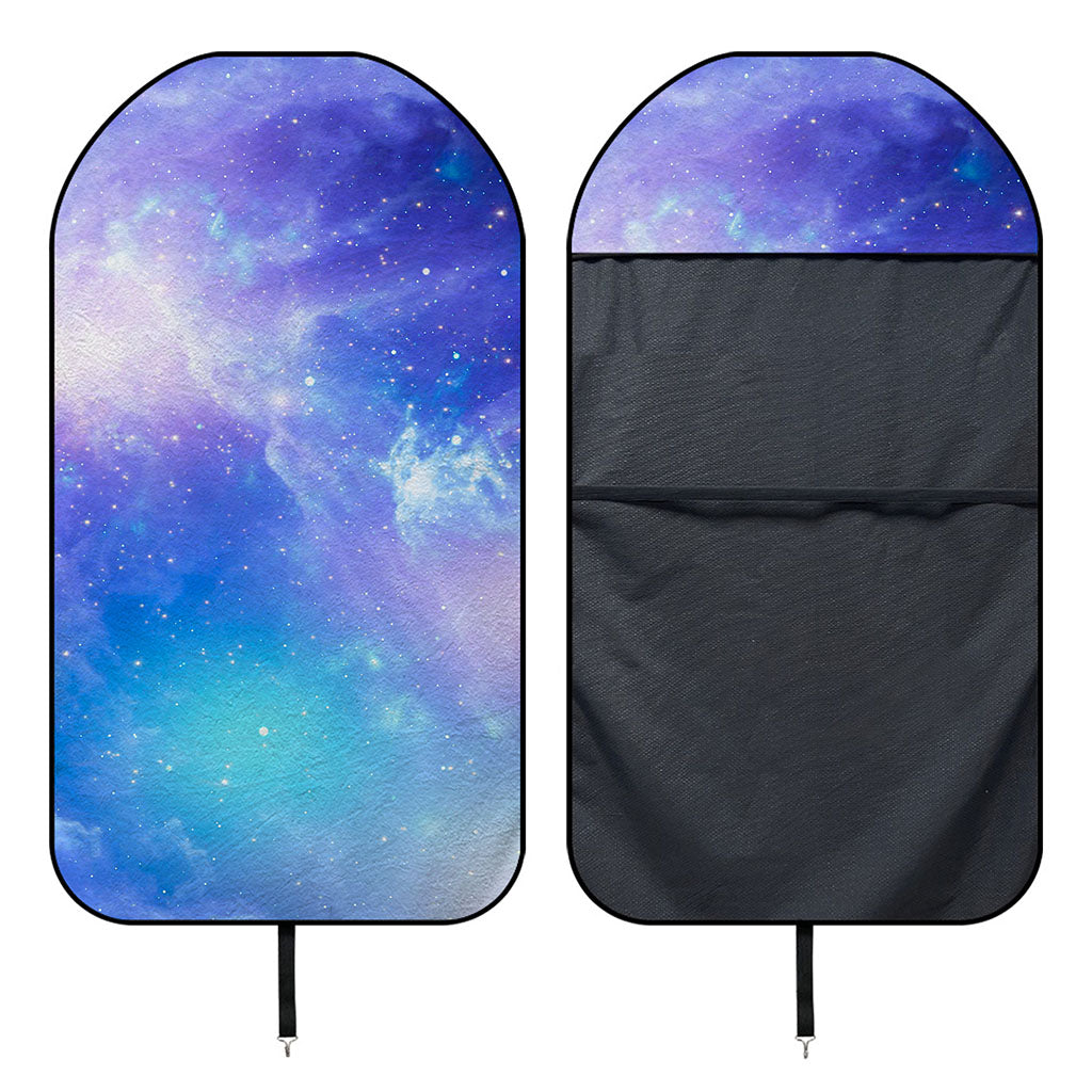 Blue Light Nebula Galaxy Space Print Waterproof Car Seat Cover