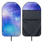 Blue Light Nebula Galaxy Space Print Waterproof Car Seat Cover
