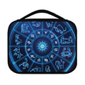 Blue Light Zodiac Circle Print Classic Bible Case