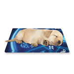 Blue Light Zodiac Circle Print Pet Cooling Mat Cover