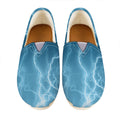 Blue Lightning Print Casual Shoes