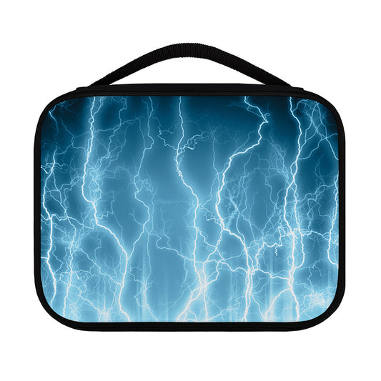 Blue Lightning Print Classic Bible Case