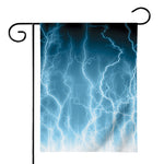 Blue Lightning Print House Flag
