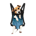 Blue Lightning Print Pet Carrier Backpack