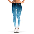 Blue Lightning Print Women's Leggings