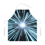 Blue Lightspeed Print Adjustable Apron