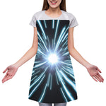 Blue Lightspeed Print Adjustable Apron