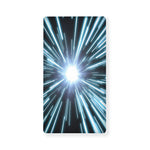 Blue Lightspeed Print Baby Crib Sheet