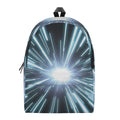 Blue Lightspeed Print School Backpack