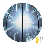 Blue Lightspeed Print Basketball