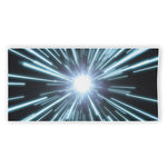 Blue Lightspeed Print Beach Towel