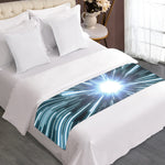 Blue Lightspeed Print Bed Runner