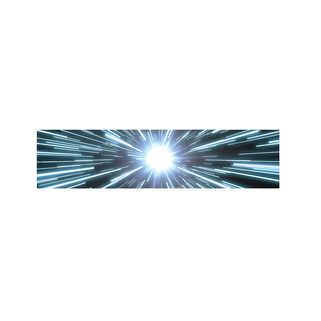 Blue Lightspeed Print Bed Runner