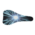 Blue Lightspeed Print Bicycle Seat Cover