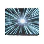 Blue Lightspeed Print Bifold Wallet