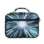 Blue Lightspeed Print Briefcase Bible Bag