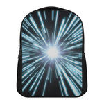 Blue Lightspeed Print Casual Backpack
