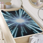 Blue Lightspeed Print Changing Pad Cover