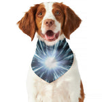 Blue Lightspeed Print Dog Bandana