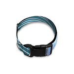 Blue Lightspeed Print Dog Collar