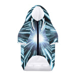 Blue Lightspeed Print Dog Zip Up Hoodie
