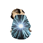 Blue Lightspeed Print Dog Zip Up Jacket