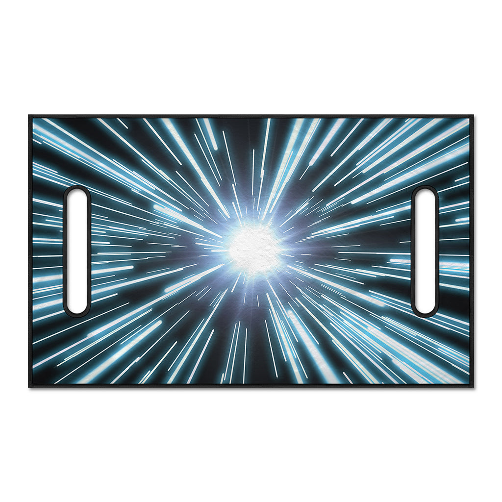 Blue Lightspeed Print Golf Cart Seat Cover