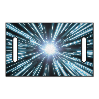Blue Lightspeed Print Golf Cart Seat Cover